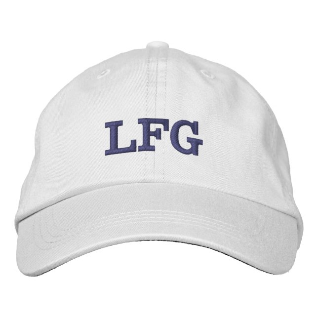 Kamala Harris LFG Embroidered Hat (Front)
