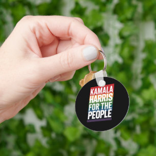 Kamala Harris LGBTQ Gay Pride Lesbian Funny Gift Key Ring