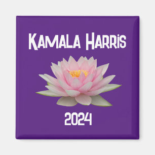 Kamala Harris Lotus 2024 Magnet