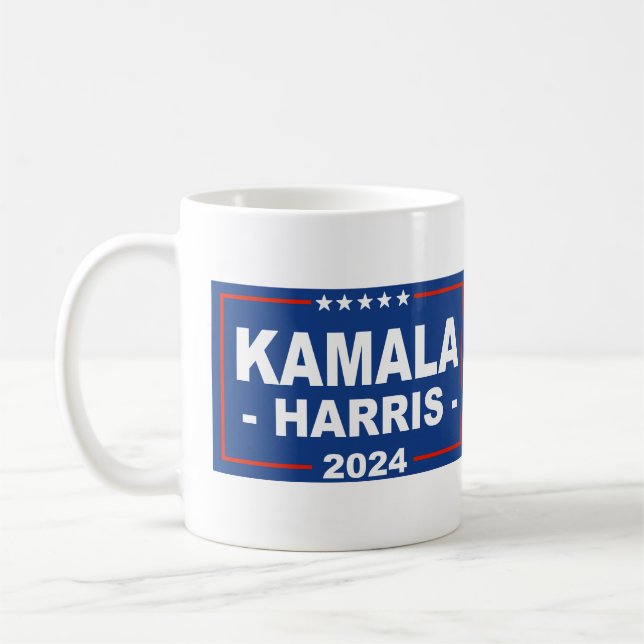 Kamala Harris Maga Sign Coffee Mug (Left)
