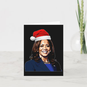 Kamala Harris Merry Christmas Happy Holidays In A Card