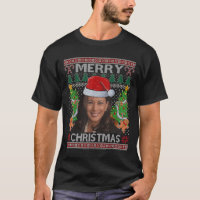 Kamala Harris Merry Christmas Women's Ugly Christm