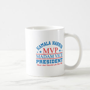 Kamala Harris Mvp Madam Vice President Black And E Coffee Mug