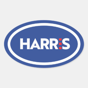 Kamala Harris  Oval Sticker
