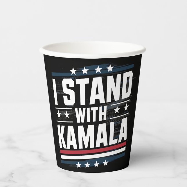 Kamala Harris Paper Cups (Front)