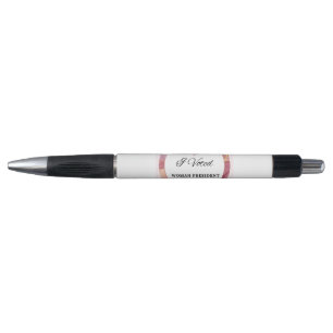 Kamala Harris Pen. Pink Circle Logo.