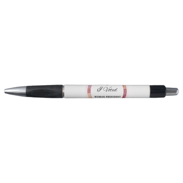 Kamala Harris Pen. Pink Circle Logo. (Front)