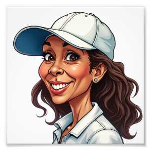 Kamala harris photo print