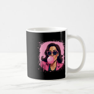 Kamala Harris Pink Bubble Gum Coffee Mug