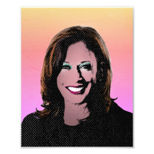 Kamala Harris Pop Art Painting Photo Print
