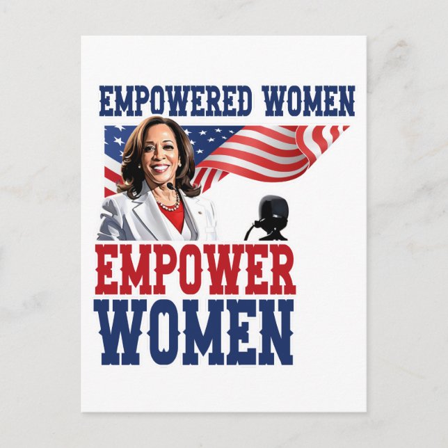 Kamala Harris Postcard (Front)