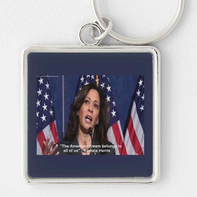 Kamala Harris Premium Jumbo Keychain (Front)