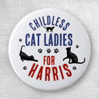 Kamala Harris President 2024 Childless Cat Ladies