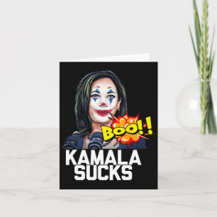 Kamala Harris President Election 2024 Trump Hallow Card