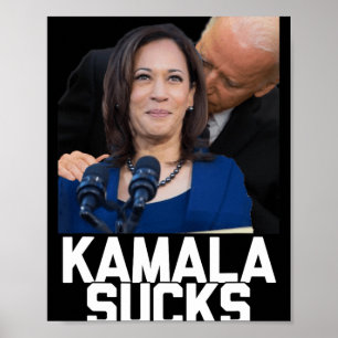 Kamala Harris President Election 2024 Trump Hallow Poster