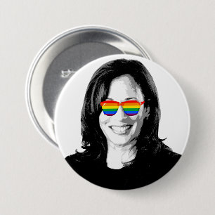 Kamala Harris Pride 2024 7.5 Cm Round Badge