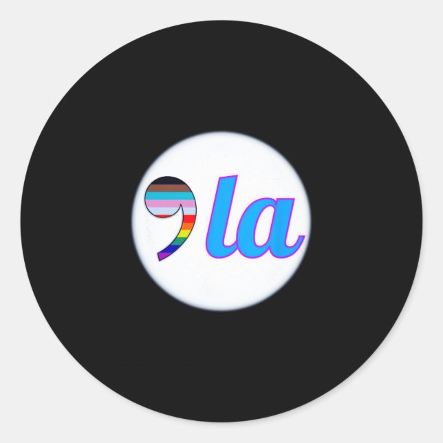 Kamala Harris Pride  Classic Round Sticker (Front)