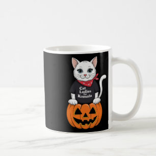 Kamala Harris Pumpkin Halloween Cat Ladies For Kam Coffee Mug