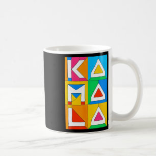 Kamala Harris Quilted Support For Harris 2024 Vote Coffee Mug