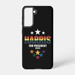 Kamala Harris Rainbow Gay Pride LGBT Election 2024 Samsung Galaxy Case