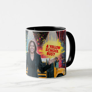 Kamala Harris School Bus Mug