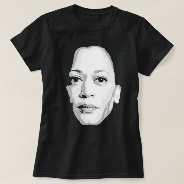 Kamala Harris Screen Printed T-Shirt (Design Front)