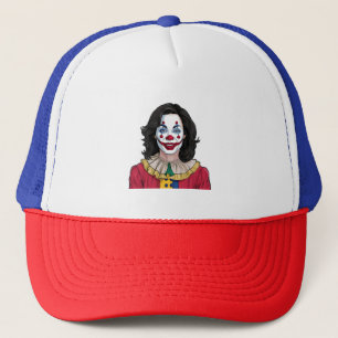 Kamala Harris Spooky Halloween Clown Election 2024 Trucker Hat