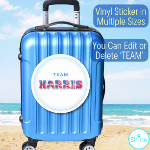 Kamala Harris TEAM HARRIS US Flag Balloon Alphabet