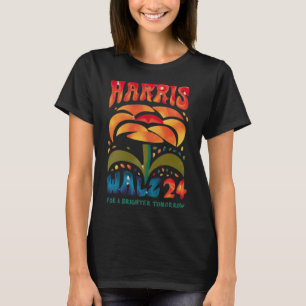 Kamala Harris Tim W 2024 Peace Lgbt Harris W Waltz T-Shirt