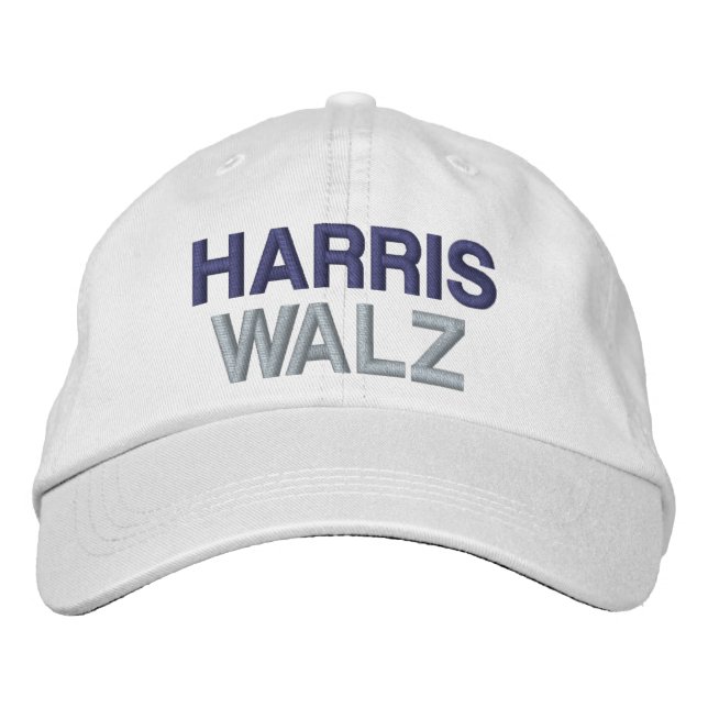 Kamala Harris Tim Walz 2024 Embroidered Hat (Front)