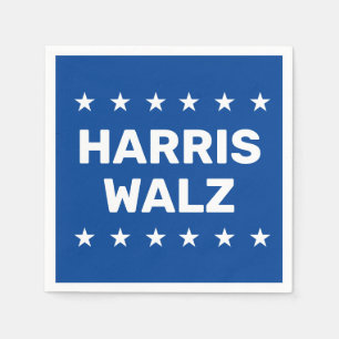 Kamala Harris Tim Walz Napkin