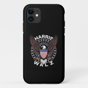 Kamala Harris Tim Walz Waltz 2024 Election iPhone 11 Case