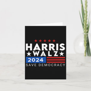 Kamala Harris Tim WAlzheimer V.p Vice President 47 Card