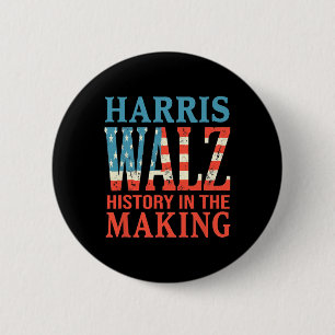 Kamala Harris Tim Wheimer For Men & Women1 6 Cm Round Badge