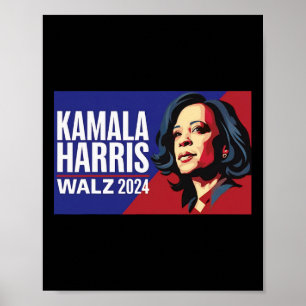 Kamala Harris Tim Wheimer Waltz 2024 Peace Lgbt  Poster