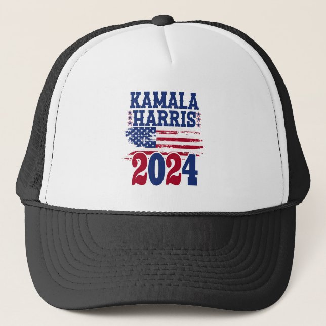 Kamala Harris Trucker Hat (Front)
