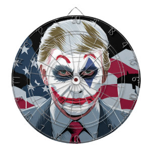 KAMALA HARRIS: "TRUMP IS SO UNSERIOUS DARTBOARD