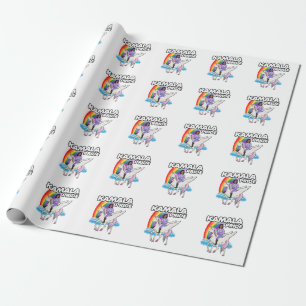 KAMALA HARRIS UNICORN PRIDE WRAPPING PAPER