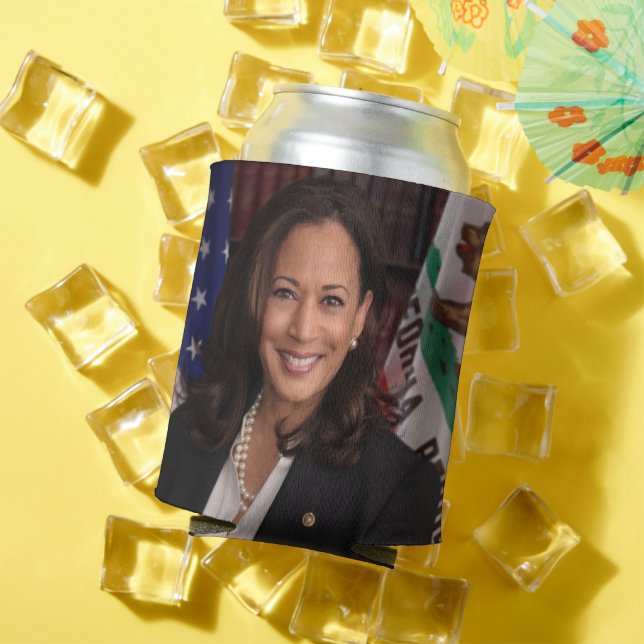 Kamala Harris US Vice President, Biden 2024 Can Cooler (In Situ Summer)