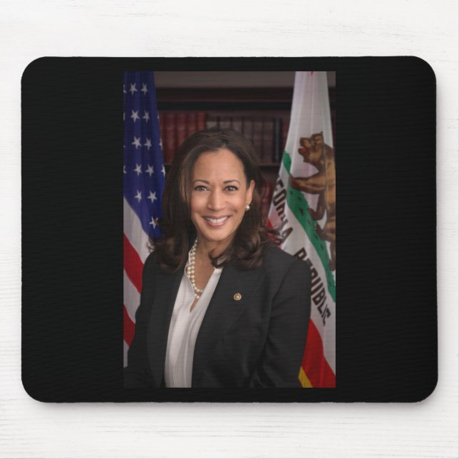 Kamala Harris US Vice President, Biden 2024 Mouse Pad (Front)