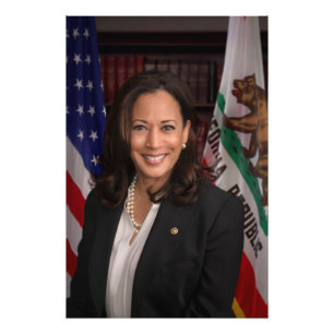 Kamala Harris US Vice President, Biden 2024 Photo Print