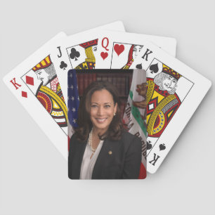Kamala Harris US Vice President, Biden 2024 Playing Cards