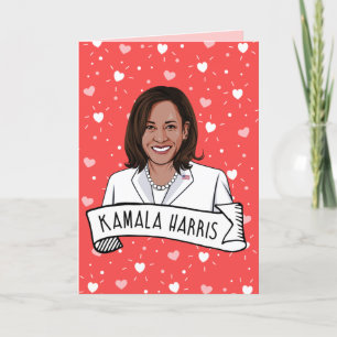 Kamala Harris Valentine's Day Card