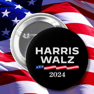 Kamala Harris Walz 2024 6 Cm Round Badge