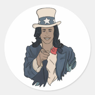 Kamala Harris Wants You to Vote Classic Round Sticker