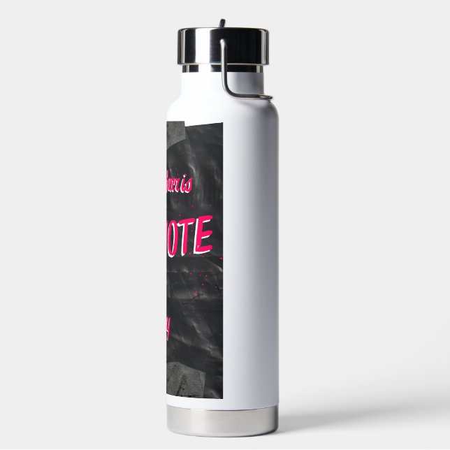 Kamala Harris.  Water Bottle (Left)