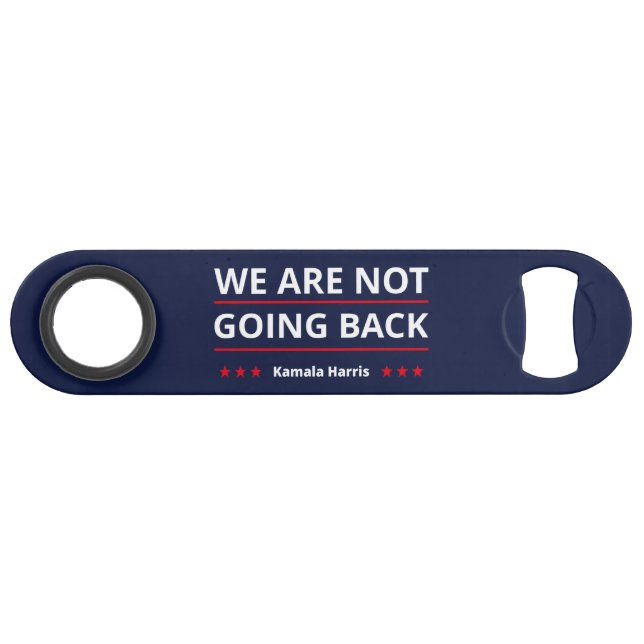 Kamala Harris - We Are Not Going Back II (Front (Horizontal))