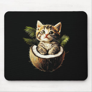 Kamala Harris Wheimer 2024 Cat Lady Funny Coconut Mouse Pad