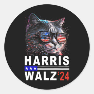 Kamala Harris Wheimer 2024 Harris Waltz Democratic Classic Round Sticker