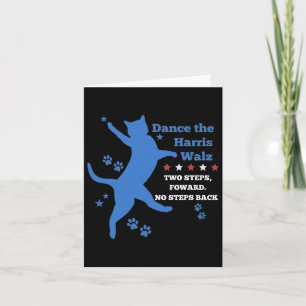 Kamala Harris Wheimer 2024 Waltz Dance 2 Steps For Card